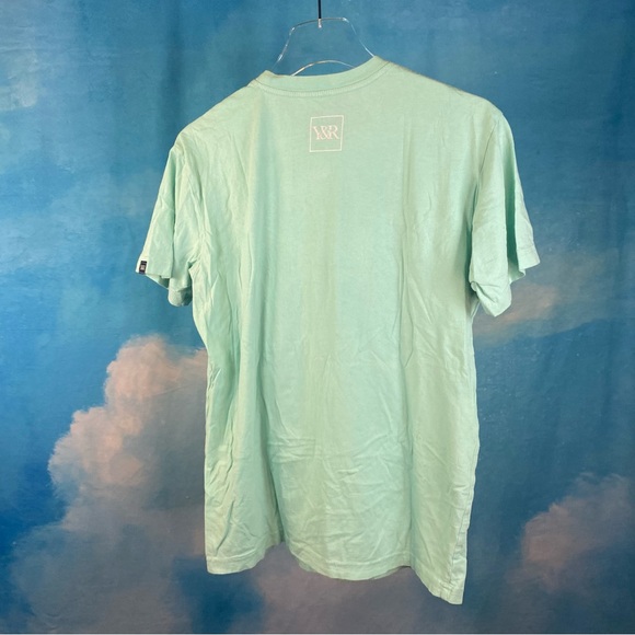 YOUNG & RECKLESS MINT SHORT SLEEVE GRAPHIC  T SHIRT - SZ M - Picture 2 of 4